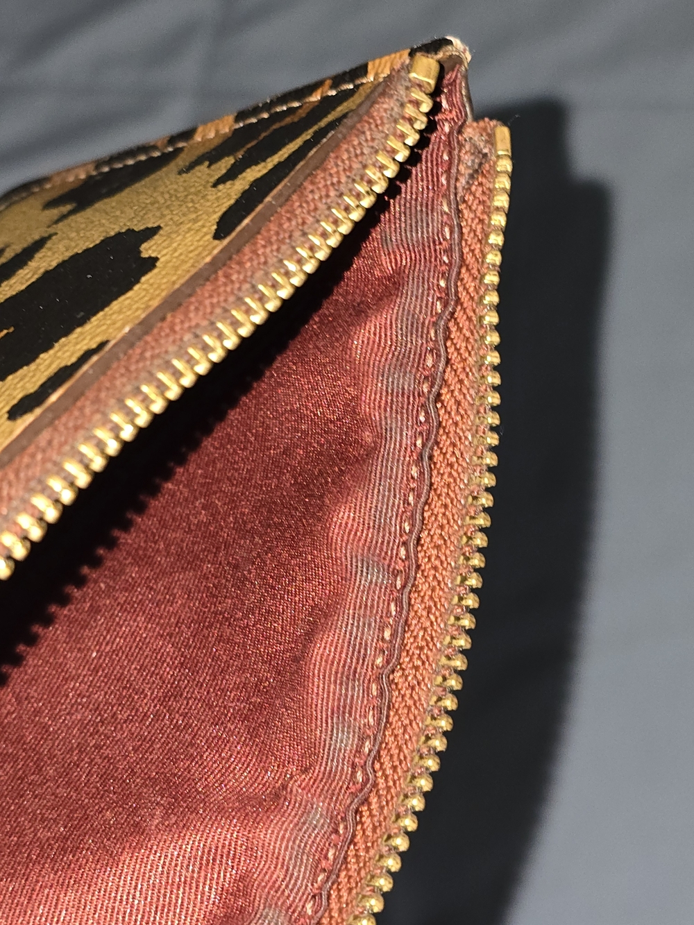 Coach Leapord Print Wristlet Wallet - Picture 12 of 14